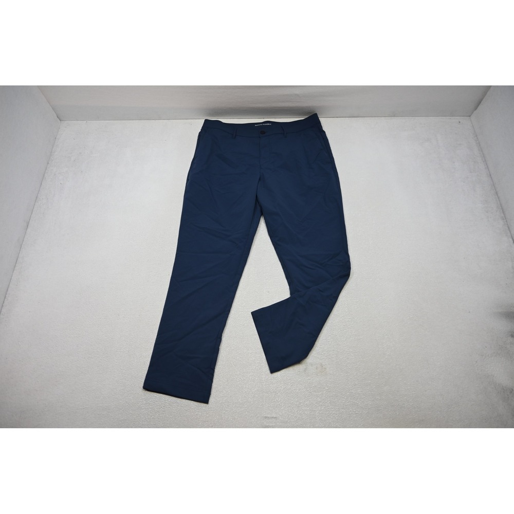 Banana Republic Performance Golf Pants Mens 36x30 Navy Blue Tech Excellent
